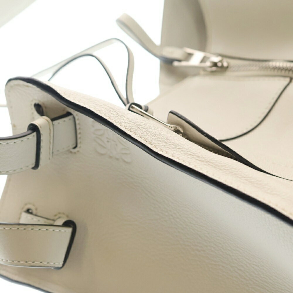 LOEWE Hammock White Leather Handbag Shoulder Bag - Picture 5 of 6